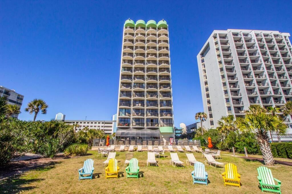 Ocean View Condo On The Beach! Myrtle Beach Esterno foto